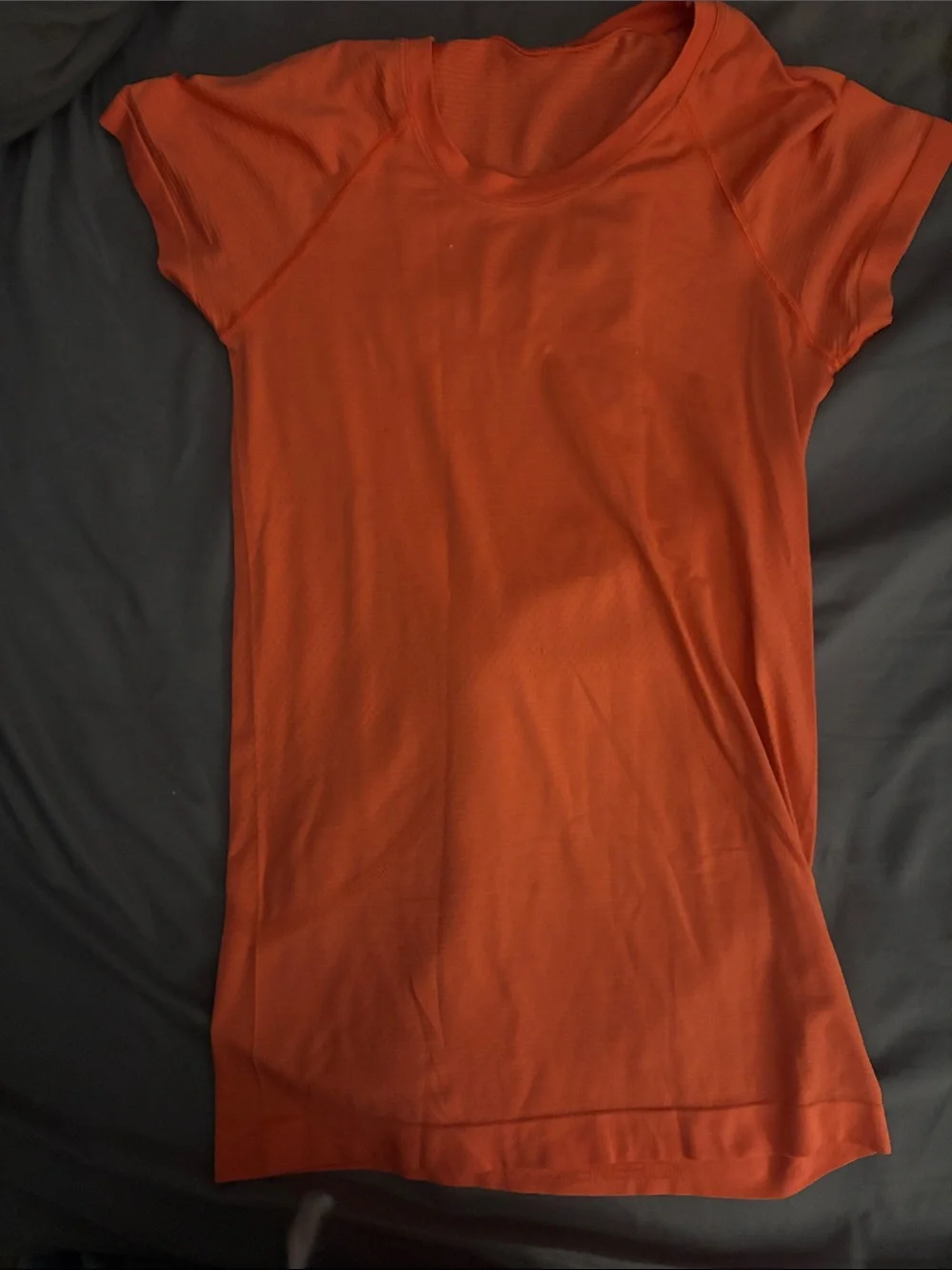 lululemon athletica Short Sleeve Athletic Tee in Orange